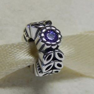 Pandora Sparkling Forest Flower Charm